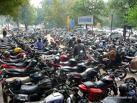 Motobike parking